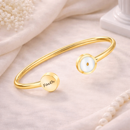Faith Mustard Seed Cross Bracelet | Small Seed, Great Faith