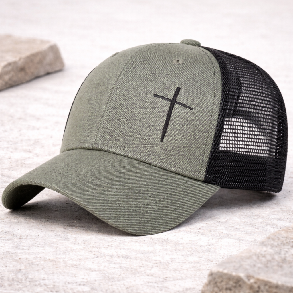 Cross Embroidered Baseball Cap | Clean & Classic