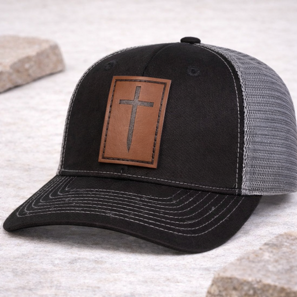Cross Printed Baseball Cap | Bold & Minimal