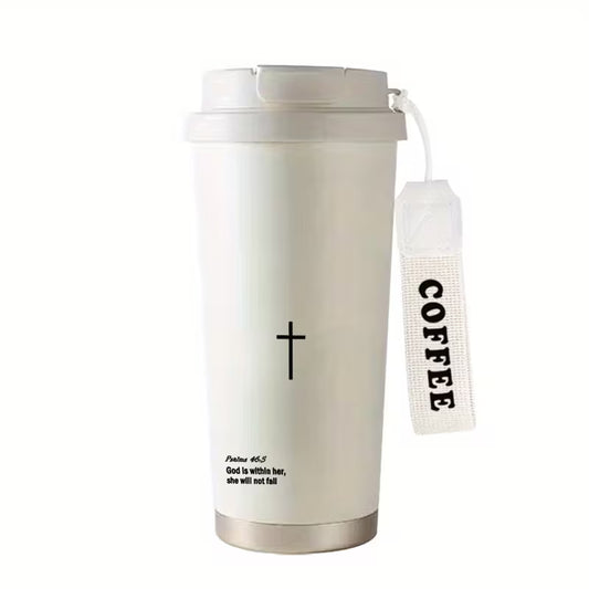 She Will Not Fail Stainless Steel Tumbler | Strong & Steady