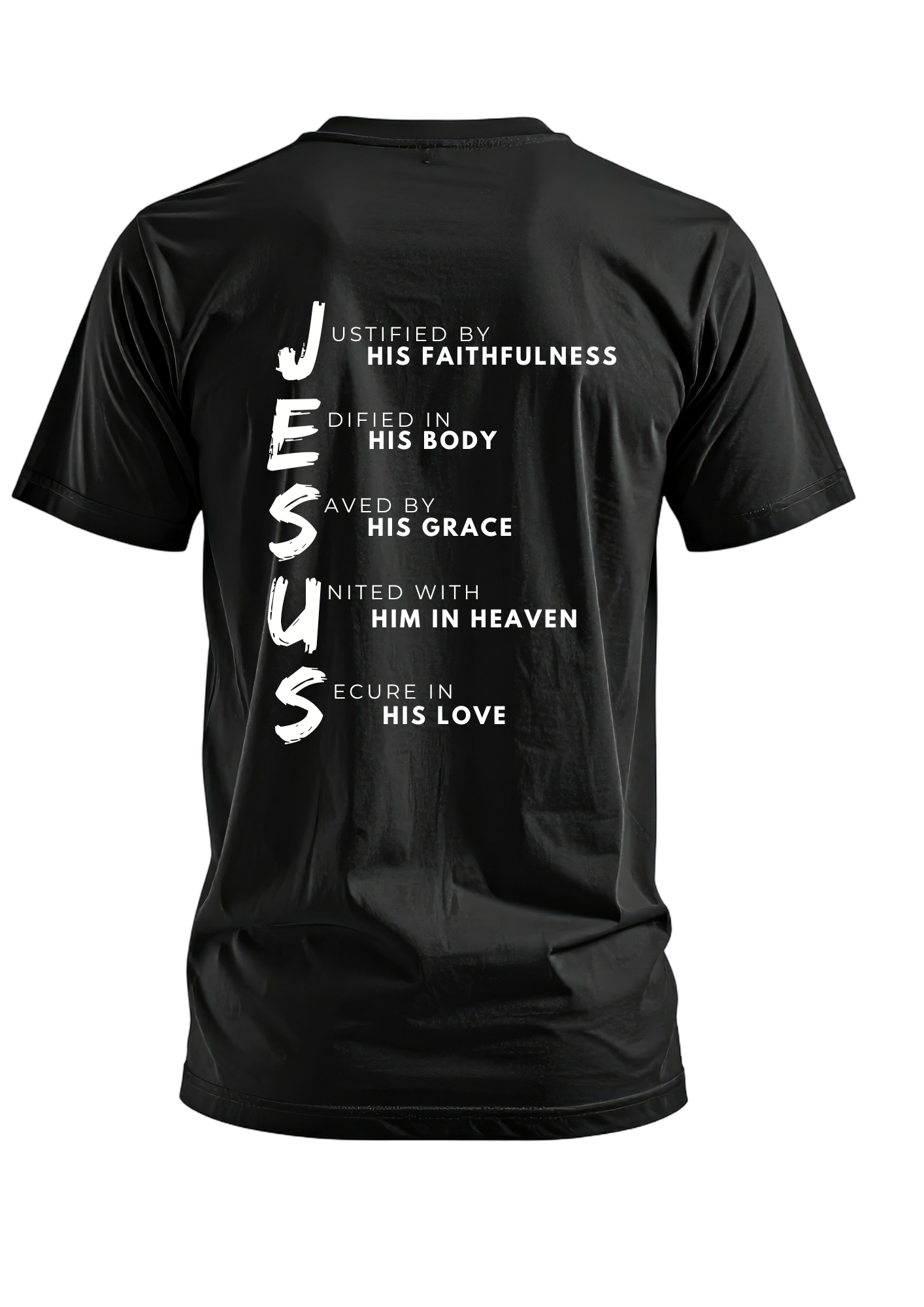 Jesus Men’s Black T-Shirt | The Name Above All
