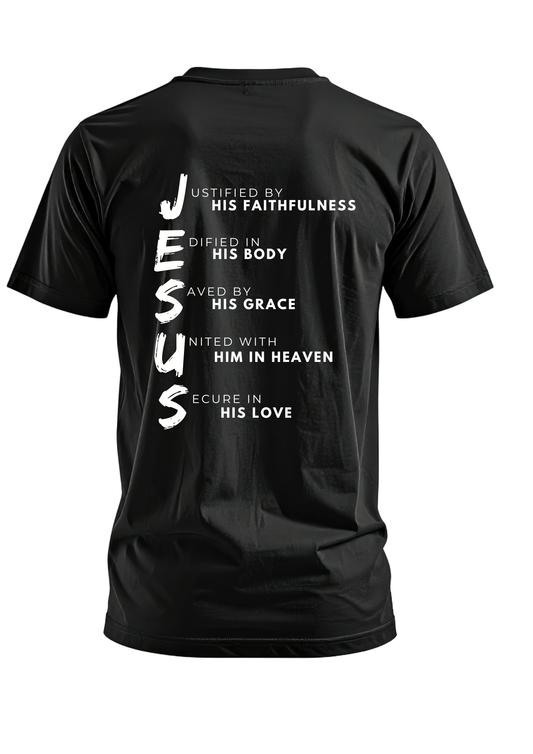 Jesus Men’s Black T-Shirt | The Name Above All