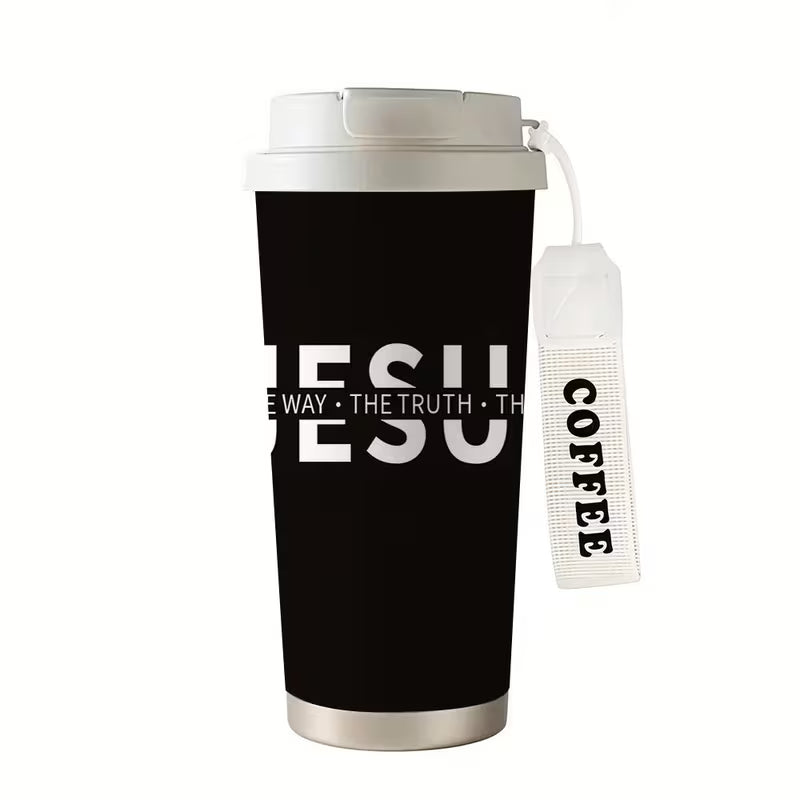 Jesus The Way & The Truth Stainless Steel Tumbler | Anchored in Him